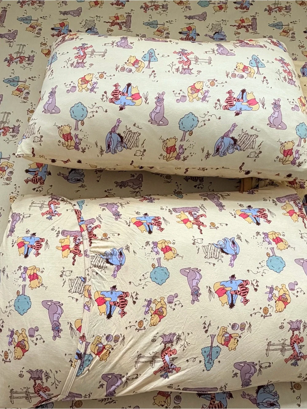 customized little sleepies Winnie the Pooh 4 pieces set new set for queen bed